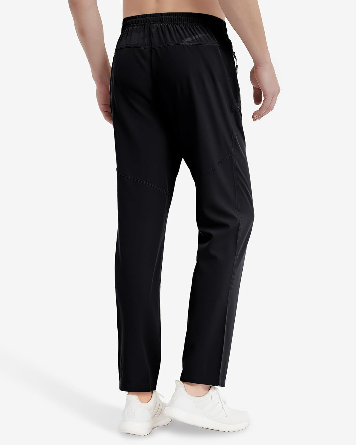 Men'S Joggers Lightweight Quick Dry Pants Athletic Hiking Workout Elastic Waist Sweatpants with Pockets