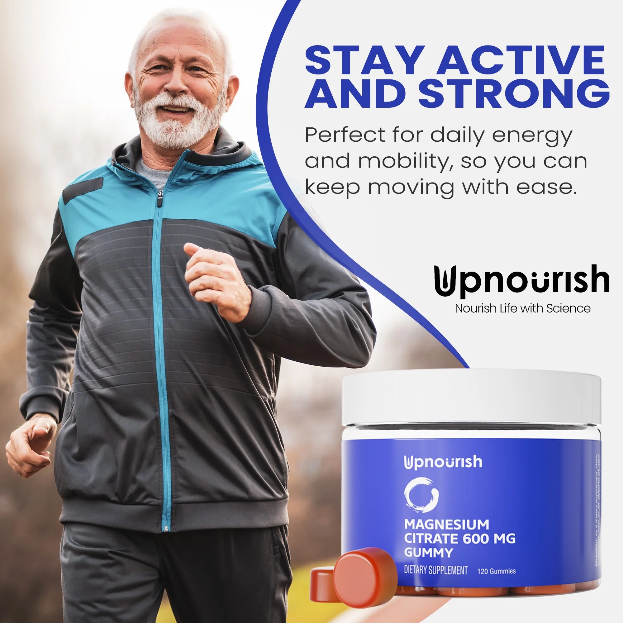 Magnesium Gummies for Adults & Kids Magnesium Citrate Gummies 600Mg, Magnesium Calm Supplement for Muscle Relaxation, Bone and Digestive Health, Citrato De Magnesio, Vegan, Non-Gmo 120Ct