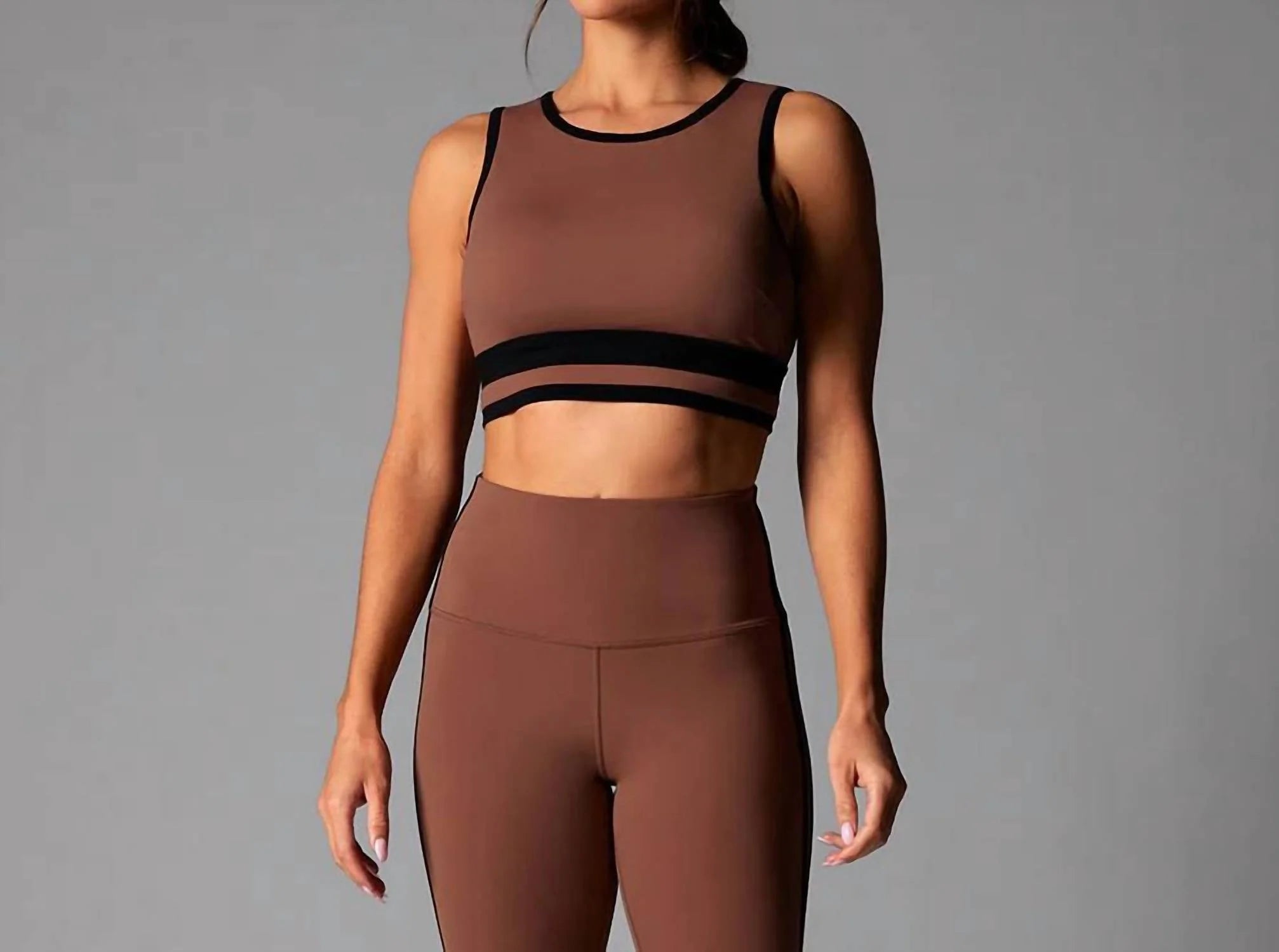 Agility Bra in Clove Ebony