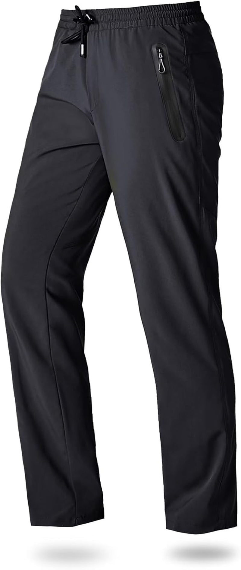 Men'S Joggers Lightweight Quick Dry Pants Athletic Hiking Workout Elastic Waist Sweatpants with Pockets