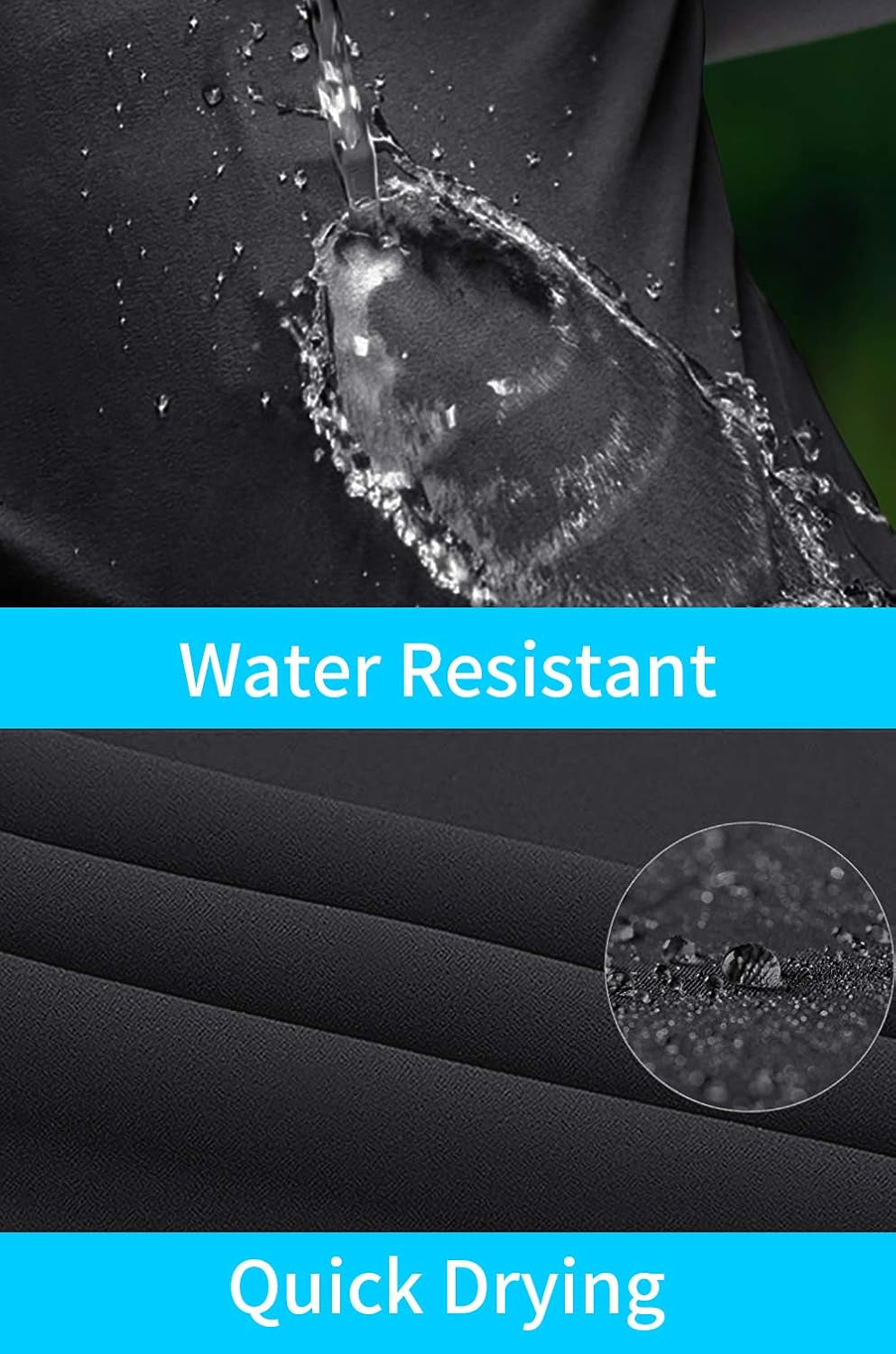 Men'S Joggers Lightweight Quick Dry Pants Athletic Hiking Workout Elastic Waist Sweatpants with Pockets