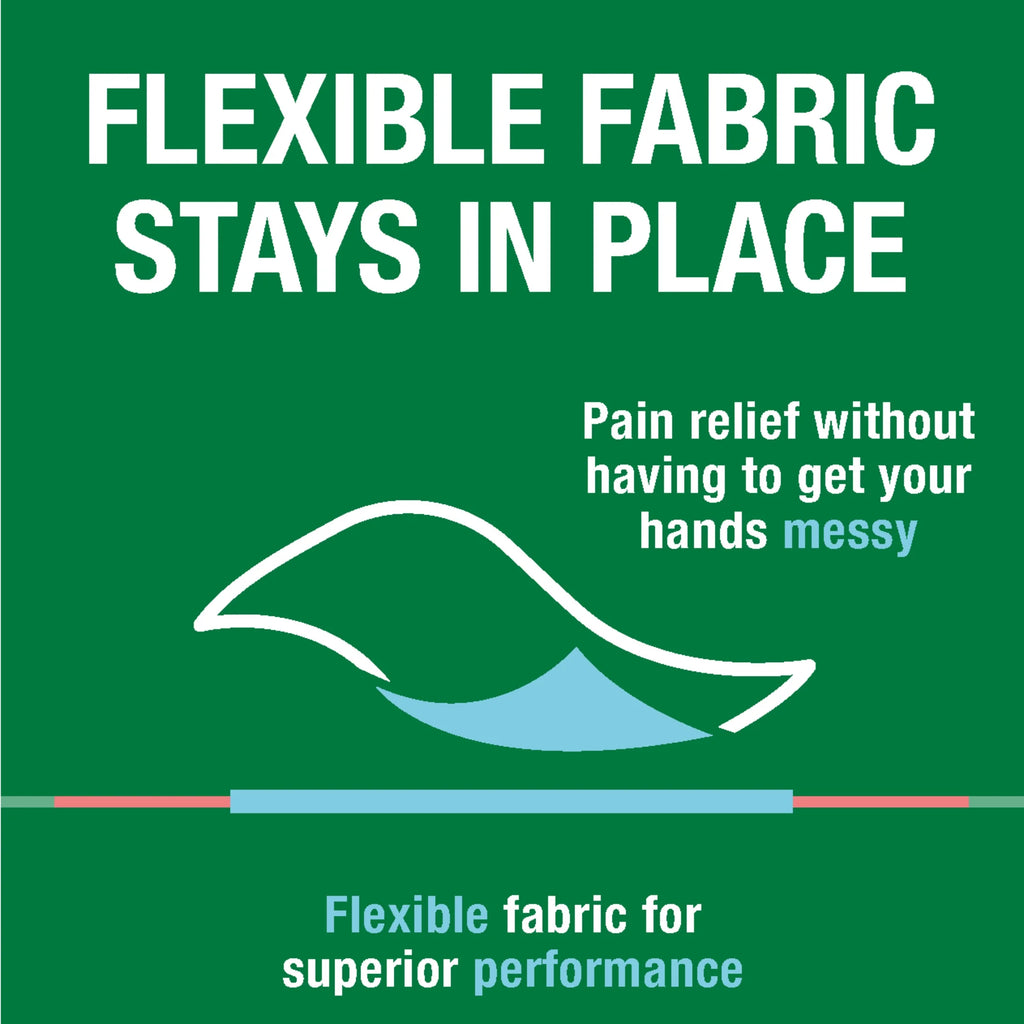 Pain Relief Patches, Back Knee Muscle Joint Arthritis Pain Relievers, Menthol, 12 Count