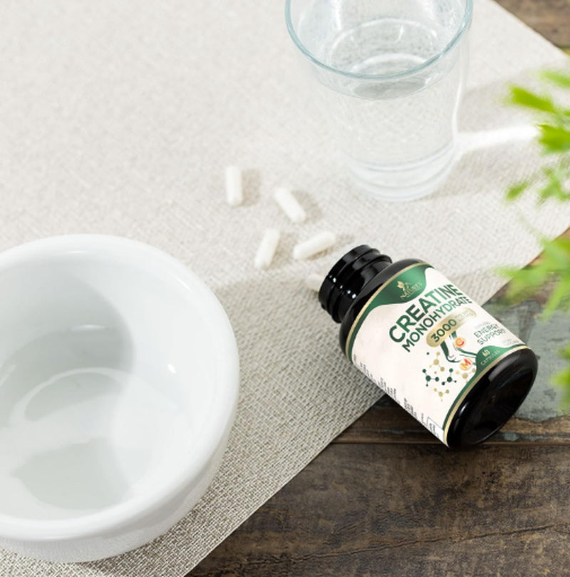 Creatina En Polvo Monohidratada Para Crecer Musculos Kreatina Mono Hidratad Puro